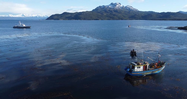 Autoridad Marítima y Sernapesca realizan operativo de fiscalización a embarcaciones en la Isla Magdalena