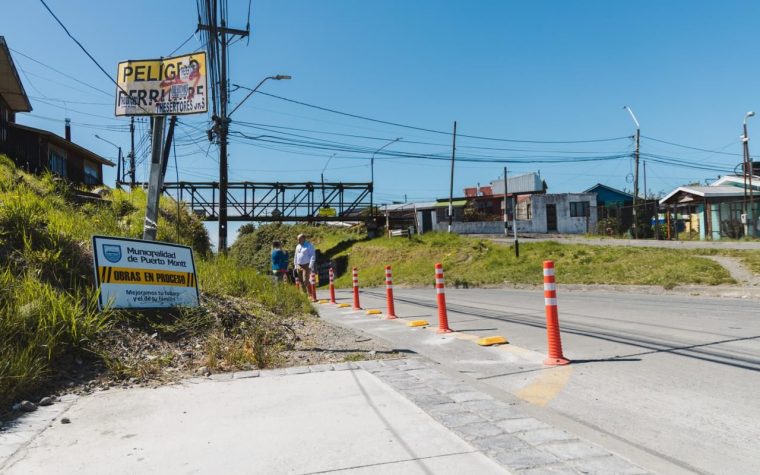 suspensión de corte de tránsito en Puerto Montt