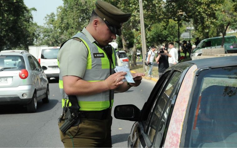 multas por mal estacionamiento en Chile